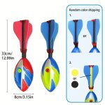 Whistle Torpedo Javelin Throw, Soft Foam Javelin with Whistle for Adult Sports Field, Throwing Equipment, Track and Field Training Gear, Family Fun/Outdoor Leisure/Team Building Activities, Easter/Youth Day/Father's - Image 9