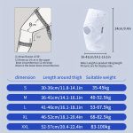 Unisex Elastic Strap Sports Knee Brace, Breathable Polyester Fitness Basketball Knee Support for Various Outdoor Activities - Image 8