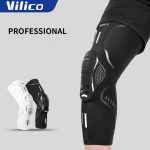 Vilico Sports Knee Brace, Compression & Breathability, with Honeycomb Pad for Patella Support, Suitable for Basketball, Football, Cycling, Dance, Running, Fitness, Outdoor Sports, Sports Medicine Braces - Image 7