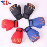 A Pair of 6Oz Boxing Gloves - Made with Thick Sponge Padding, Ideal for Both Indoor And Outdoor Training, Suitable for Beginners in Boxing.