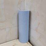 Round EVA Foam Premium Yoga Roller, Hexagonal Pattern Cylinder for Pilates Exercise, Enhanced Home Workouts - Improve Flexibility, Stretching - Image 17