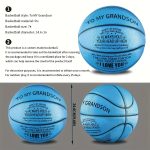 MOACTIV Grandson Basketball with Inspirational Message - Blue, International Size, Perfect Gift for Youngsters, Includes Pump, Basketball Gifts for Grandson - Image 12