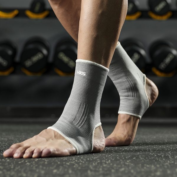 [Elastic Ankle Support] 2pcs Unisex Elastic Ankle Support Sleeves | 1 Pair for Running Basketball Cycling Gym Training, One Size - Image 8