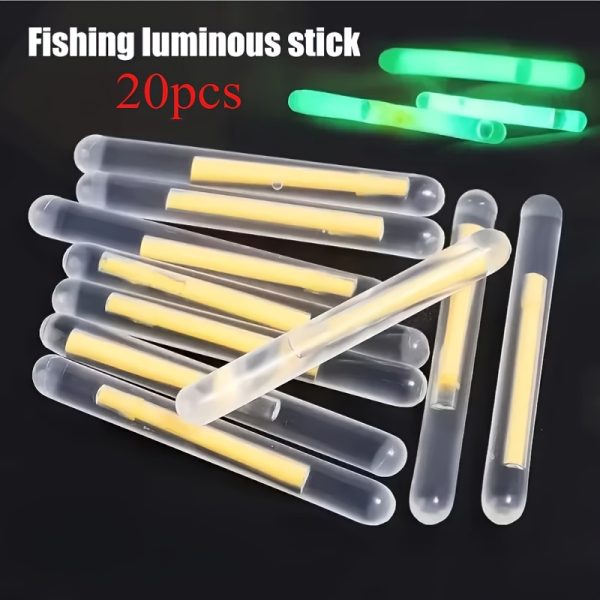 20/ 50pcs Fishing Fluorescent Light stick Fireflies for Fishing Float Fluorescent Lightstick Light Night Float Rod Lights Dark Glow Stick Fishing Accessorie DIY - Image 3