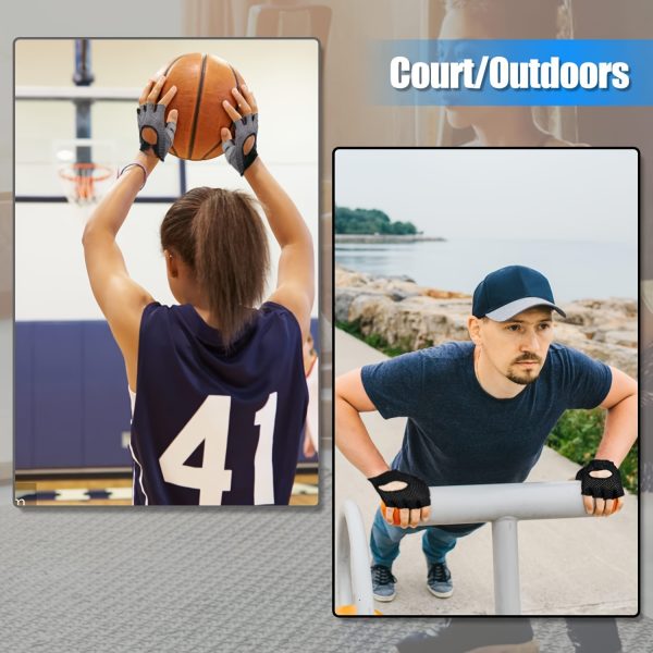 1 Pair Breathable Super Lightweight Weight Lifting Gloves Mens and Women Full Palm Workout Gloves Fitness for Training Exercise Gym Cycling Gloves - Image 6