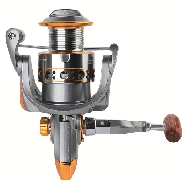BILLINGS DC 1000~7000 Series, 5.2:1 Gear Ratio, 11.79KG Max Drag, Aluminum Alloy Metal Spool, Spinning Fishing Reel, for Freshwater and Saltwater - Image 4