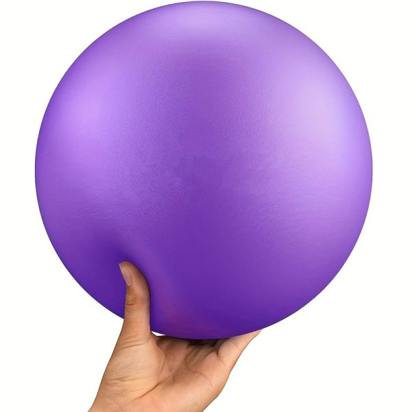 [1pc Thickened Yoga Ball] 1pc High Quality Thickened Yoga Ball - Durable Non-Slip Exercise Ball for Home Gym, Pilates & Balance Training | Gray/Purple/Blue, 3 Colors Available | Indoor Fitness Equipment for Core Strength & Stability, Workout Accessories, Sleek Design, Textured Surface, Sturdy Construction, Pilates Lovers, Compact Design, Reinforced Material, Gym Enthusiasts - Image 9