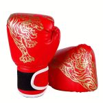 A Pair of 6Oz Boxing Gloves - Made with Thick Sponge Padding, Ideal for Both Indoor And Outdoor Training, Suitable for Beginners in Boxing. - Image 3