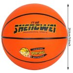 MOACTIV Grandson Basketball with Inspirational Message - Blue, International Size, Perfect Gift for Youngsters, Includes Pump, Basketball Gifts for Grandson - Image 7