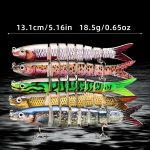 Fishing Lures Multi Jointed Swimbait Crankbait Slow Sinking Bionic Artificial Bait Freshwater Saltwater Trout Bass Fishing Accessories 20g 0.7oz/13.5cm 5.31inch - Image 12