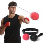 Reflex Balls for Boxing Designed for Both Adults And Teens - Includes a String with a Headband, a Carry Bag, And Hand Wraps to Enhance Hand-Eye Coordination, Punching Speed, And Reaction Time in Fights.