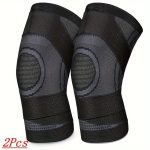 A Two-Piece Knee Support Brace with Adjustable Straps, Designed to Enhance Comfort for Running, Cycling, And Sports for Both Men And Women. Order The Size That Fits Best. - Image 3