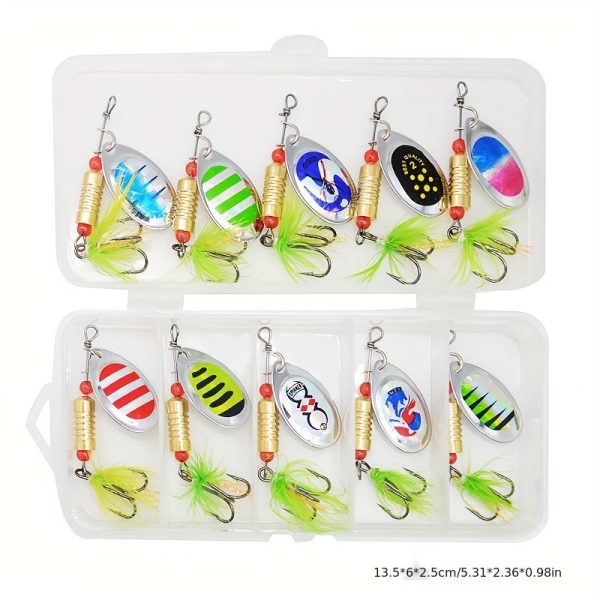 [Lua | Rotating Sequin] 16pcs/10pcs Lua Rotating Composite Sequin Bag Set, Hand-Rotated Metal Lua Sequin - Image 3