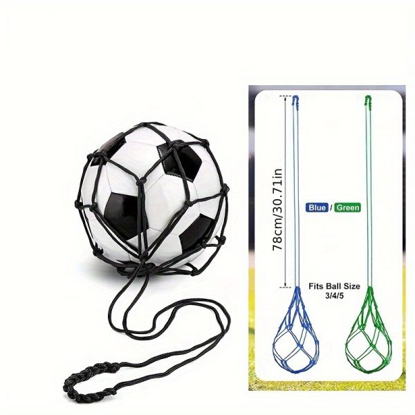 Kick Trainer, Soccer Ball Net Kicker, Fits Ball Size 3, 4, 5, Solo Soccer Kick Practice Training Aid, Trainer Juggling Net - Image 6