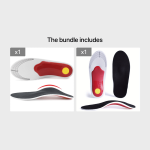 1 pairs of adjustable high-elastic EVA arch-supporting insoles - Image 7
