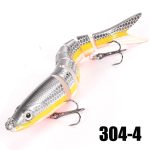 Fishing Lures Multi Jointed Swimbait Crankbait Slow Sinking Bionic Artificial Bait Freshwater Saltwater Trout Bass Fishing Accessories 20g 0.7oz/13.5cm 5.31inch - Image 7