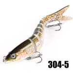 Fishing Lures Multi Jointed Swimbait Crankbait Slow Sinking Bionic Artificial Bait Freshwater Saltwater Trout Bass Fishing Accessories 20g 0.7oz/13.5cm 5.31inch - Image 9