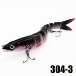 Fishing Lures Multi Jointed Swimbait Crankbait Slow Sinking Bionic Artificial Bait Freshwater Saltwater Trout Bass Fishing Accessories 20g 0.7oz/13.5cm 5.31inch - Image 5