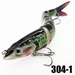 Fishing Lures Multi Jointed Swimbait Crankbait Slow Sinking Bionic Artificial Bait Freshwater Saltwater Trout Bass Fishing Accessories 20g 0.7oz/13.5cm 5.31inch - Image 17