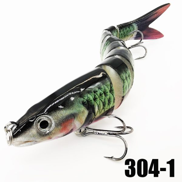 Fishing Lures Multi Jointed Swimbait Crankbait Slow Sinking Bionic Artificial Bait Freshwater Saltwater Trout Bass Fishing Accessories 20g 0.7oz/13.5cm 5.31inch - Image 17