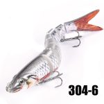Fishing Lures Multi Jointed Swimbait Crankbait Slow Sinking Bionic Artificial Bait Freshwater Saltwater Trout Bass Fishing Accessories 20g 0.7oz/13.5cm 5.31inch - Image 11