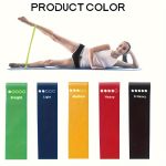 5pcs Resistance Bands, Exercise Bands, Workout Bands for Whole-Body Fitness, Booty, Leg, Arm, Stretching, Home Gym, Fitness, Yoga & Pilates - Image 2