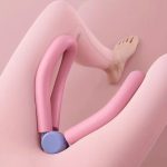 Pelvic Floor Trainer & Leg/Butt Workout Device, Adjustable Non-Muscle Toning Manual Resistance Training Equipment, for Prenatal Fitness Postpartum Recovery, Thigh & Hip Toning, Pink/Blue, No /-Free - Image 3