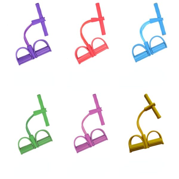 4-in-1 Resistance Bands - Full-Body Workout System with Chest Press, Shoulder Pull, Bicep Curl & Tricep Extension - Ideal for Home Gym, Abdominal Exercises, and Flexibility Training - Enhance Strength and Endurance, Home Workout Equipment | Compact Resistance Bands | Durable Exercise Equipment - Image 2