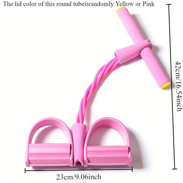 4-in-1 Resistance Bands - Full-Body Workout System with Chest Press, Shoulder Pull, Bicep Curl & Tricep Extension - Ideal for Home Gym, Abdominal Exercises, and Flexibility Training - Enhance Strength and Endurance, Home Workout Equipment | Compact Resistance Bands | Durable Exercise Equipment - Image 6