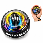 Wrist Strength Training Balls, Grip Balls, And Fitness Gyroscope Balls Are Used by Young People to Relieve Stress And for Muscle Workouts, Focusing on Hand Strength Training