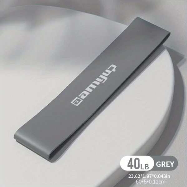 Yoga Stretch Strap, Practice Buttocks Ring Strap Elastic Ring, Macaron Color, TPE Material, Can Be Used for Fitness, Body Stretching, etc - Image 9