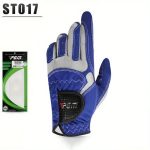 1pc PGM Men'S Left Hand Golf Glove, Anti-Slip Full-Finger Design, Soft Breathable Laica Fabric, Hook-and-Loop Closure, Spandex Non-Woven Fabric, Hand Wash - Comfortable Fit for Natural Movement - Image 9