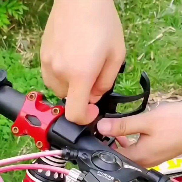 Bicycle Quick-Release Water Bottle Holder, Multifunctional Cup Holder, Freely Hangable Water Bottle Rack, Cycling Gear Accessory, Adjustable And Versatile Cycling Cup Holder, Mountain Bike Riding Equipment - Image 12