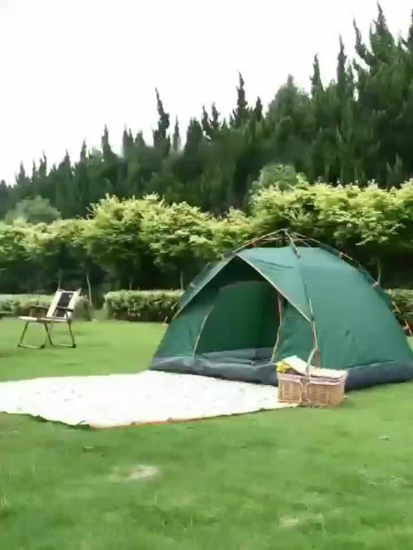 Portable automatic quick-open installation-free family camping tent outdoor hiking tent - Image 14