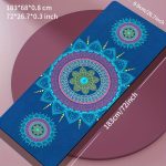 Printed TPE Yoga Mat, 1pc, 68cm X 183cm X 8mm