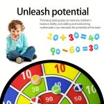 12 Sticky Balls/6 Sticky Balls Dartboard Set Indoor Outdoor Toys Parent- Interactive Birthday Gift Party Game Supplies - Image 7