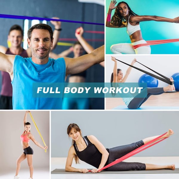 Yoga Resistance Bands, Versatile Elastic Bands for Strength Training And Stretching - Image 6