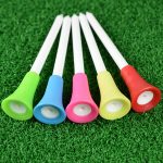 Golf Rubber Socket Tee Golf Ball Stud Plastic Golf Ball Stud 83mm Durable Rubber Cushion Top Multi Color Golf Supplies - Image 4