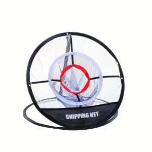 Pop Up Golf Chipping Net, Portable Folding Golf Training Net, Golf Target Chipping Net, Fixed Tools For Indoor/Outdoor Swing - Perfect For Practice And Game Improvement