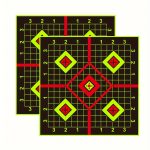 25pcs Shooting Targets with Reactive Self-Stick Splatter Paper - 6-Inch Tactical Training Targets, Durable Paper Targets for Indoor/Outdoor Use, Precision Practice - Image 7
