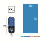 1pc Highly Absorbency Quick-Drying Microfiber Travel Sports Towel with Lightweight Mesh Bag,Light Beige-friendly,Travel-friendly,gift Idea Perfect for Outdoor Camping, Sports, Beach, Hiking, Travel,Yoga, Swim,Gym,Golf, Pick Ball Accessories - Image 27