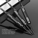 Cyeelife 3 Darts with Black Tail Fins, 24G Iron Dart Tubes, Hard Tip Darts - Image 10