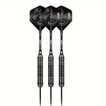 Cyeelife 3 Darts with Black Tail Fins, 24G Iron Dart Tubes, Hard Tip Darts - Image 4