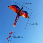 1pc Three-dimensional Dinosaur Kite, Pterosaur Animal Kite for Outdoor Beach Park - Image 2