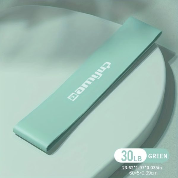 Yoga Stretch Strap, Practice Buttocks Ring Strap Elastic Ring, Macaron Color, TPE Material, Can Be Used for Fitness, Body Stretching, etc - Image 6