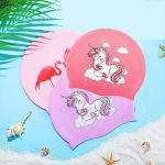 Silicone Waterproof Swimming Cap, Cute Cartoon Swimming Cap, Suitable for Long Hair, Girls And Boys, Kids Swimming Cap - Image 8