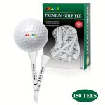 120/150pcs Durable Wooden Golf Tees - Ideal for Consistent Tee Height and Enhanced Accuracy on the Course - Image 7