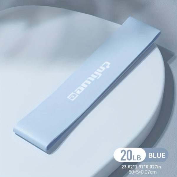 Yoga Stretch Strap, Practice Buttocks Ring Strap Elastic Ring, Macaron Color, TPE Material, Can Be Used for Fitness, Body Stretching, etc - Image 10