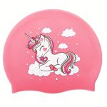 Silicone Waterproof Swimming Cap, Cute Cartoon Swimming Cap, Suitable for Long Hair, Girls And Boys, Kids Swimming Cap - Image 10