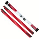HUAEN Golf Alignment Stick, 2 Set Golf Alignment Rods, 48" Collapsible Alignment Stick Golf Training Aid For Aiming, Putting, Posture Corrector, Golf Practice Sticks With Clear Tube Case - Image 8